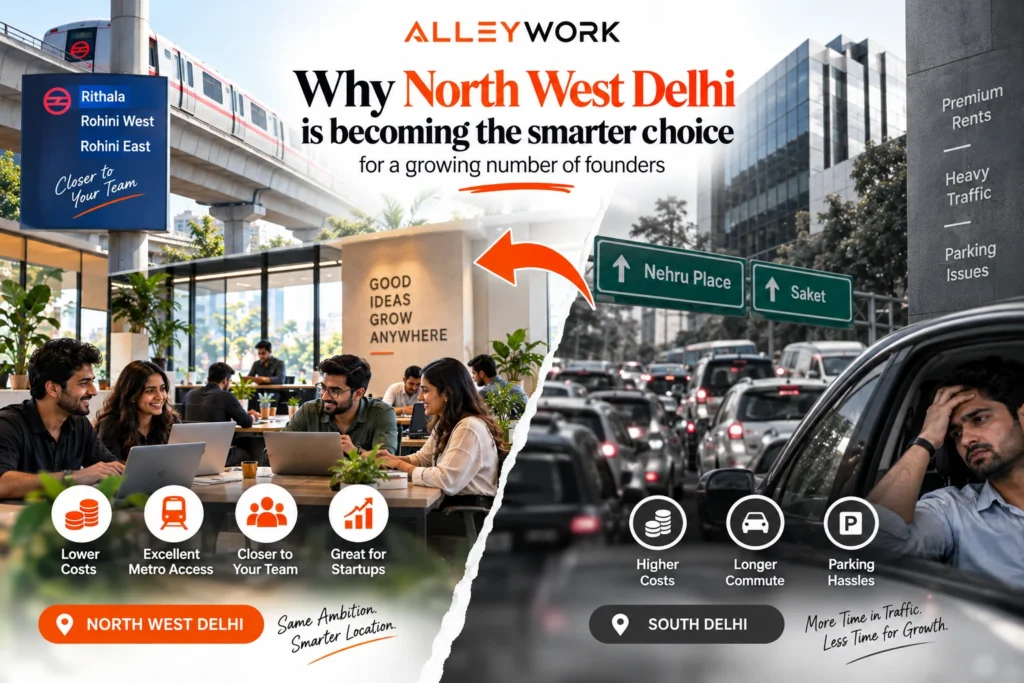 Why North West Delhi is becoming the smarter choice for a growing number of founders